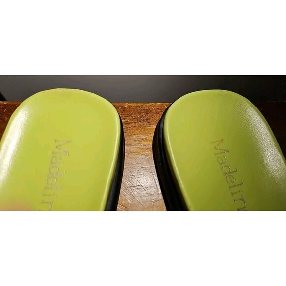 New Madeline Shauna sandals flip flop size 7M pink leather summer - Picture 7 of 14